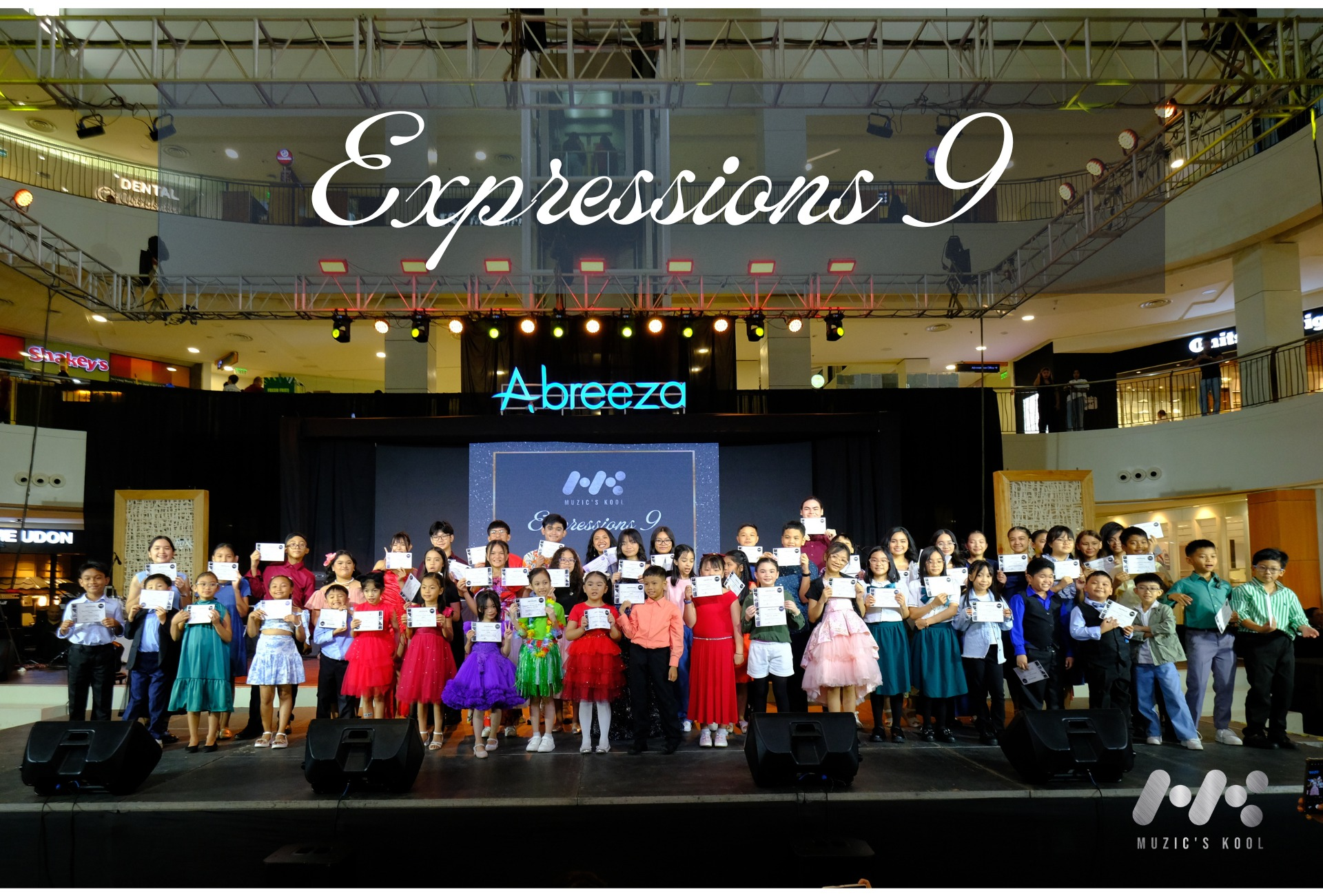 Muzic's Kool Expressions 9 event at Abreeza Mall - Where music dreams come true