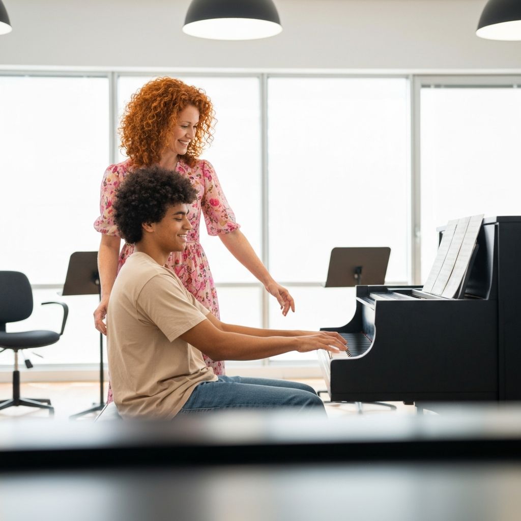 Music instruction at MuzicSkool